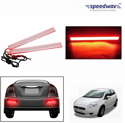 

Speedwav Headlight LED for Fiat(Punto, Pack of 2), Red