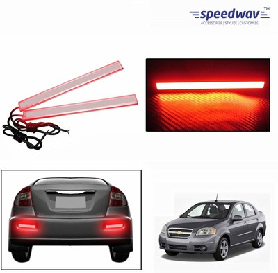 

Speedwav Headlight LED for Chevrolet(Aveo, Pack of 2), Red