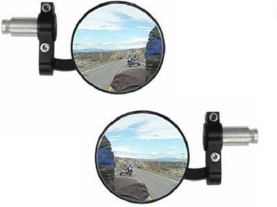

Cadeau Manual Rear View Mirror For TVS Appache RTR 180(Exterior)