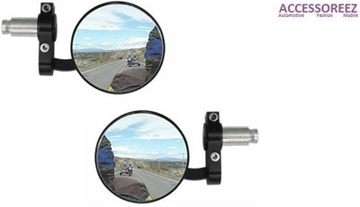 

ACCESSOREEZ Manual Rear View Mirror For Hero Splendor Pro(Left, Right)