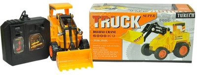 

Shop & Shoppee Crane Truck Toys(Yellow, Black), Black;yellow
