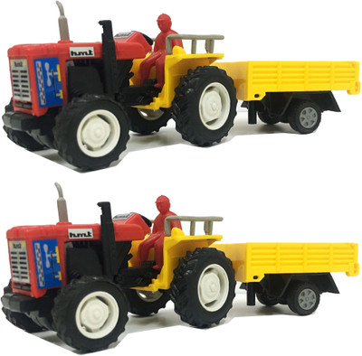 

Jack Royal Tractor with trolly CT-080 Red Red(Red)