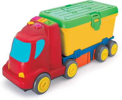 

B kids Activity Toy Change Around Work Truck(Multicolor)