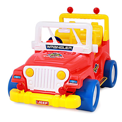 

AM Enterprises Multicolor Plastic Jeep for kids(Multicolor)