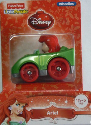 

Fisher-Price Little People Wheelies Disney Ariel(Green)