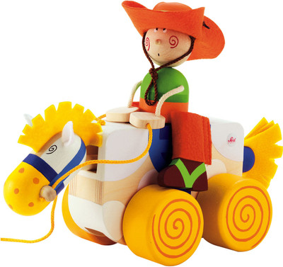 

Sevi Pull Along Cowboy(Multicolor)