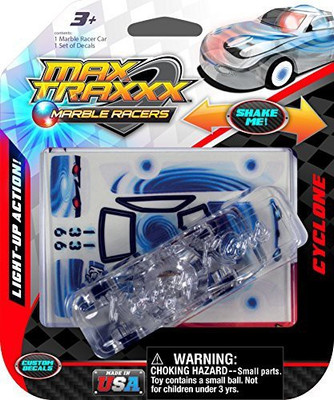 

Max Traxxx Max Traxxx / Cyclone Light Up Marble Racer Car(White)