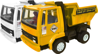 

Xunda Dumper Truck Ct-057 White Yellow(White, Yellow)