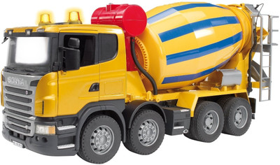 

Bruder Scania R-Series Cement Mixer(Multicolor)