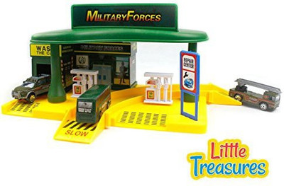 

Little Treasures Military Forces Play Set Toy(Multicolor284)