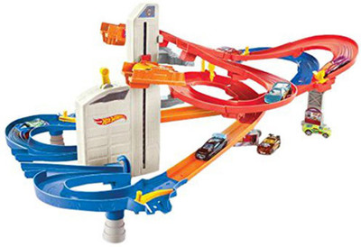 

Hot Wheels City Motorized Race(Multicolor)