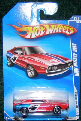 

Hot Wheels 2010 Muscle Mania 01/10 Red Amc Javelin Amx(Red)