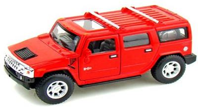 

Kinsmart 2008 Hummer H2 SUV(Red)
