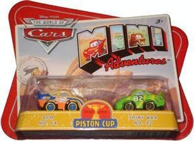 

Disney Cars Mini Adventures Piston Cup Rpm And Shiny Wax(Multicolor)
