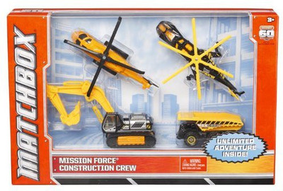 

Matchbox Sky Busters Mission Force Construction Adventure Pack(Yellow)