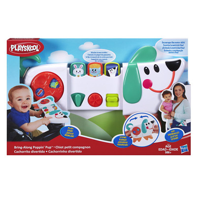 

Funskool Playskool Bring Along Poppin Pup, White(Multicolor)