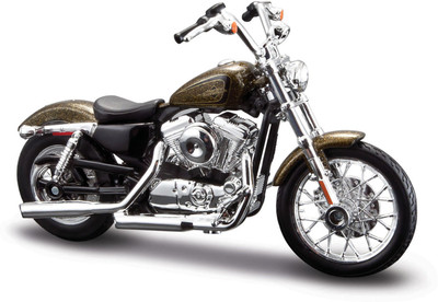 

Maisto Harley Davidson 2012 XL 1200V Seventy-Two Metallic Gold (1/18)(Gold)