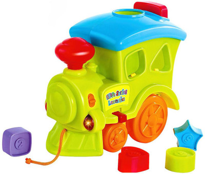 

Little Pull Along Train(Multicolor)