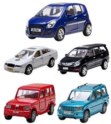 

AR Enterprises Multicolor Combo of 5 die cast Cars(Multicolor)