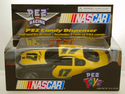 

PEZ Candy 2003 Pez Racing Matt Kenseth 17 Dispenser Pull & Go(Yellow)