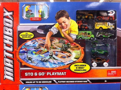 

Matchbox Sto & Go Playmat(Multicolor)