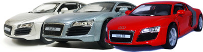 Furious 4 JR-AUDI R8 - (SILVER-BLUE-RED)(Silver, Blue, Red)