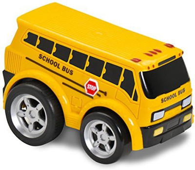 

Kid Galaxy Soft And Squeezable Pull Back School Bus(Yellow)