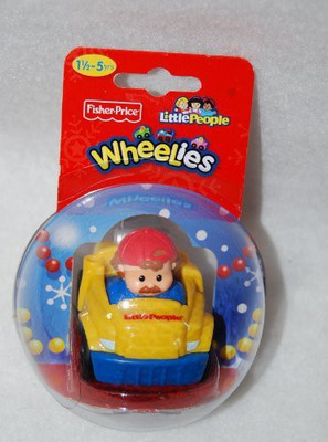 Fisher-Price Little People Wheelies Tow Truck(Yellow)