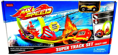 

Sunny Super Track Set Crazy Car(Multicolor)