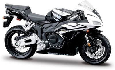 

Maisto Fresh Metal Honda CBR 1000RR- 1:18 Scale Diecast Motorcycle(Red, Black), Black;red