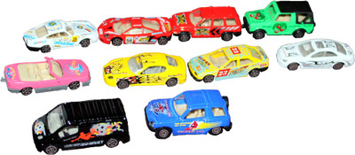 

Mamaboo Street Machine 10 Pack Vehicle Set(Multicolor)