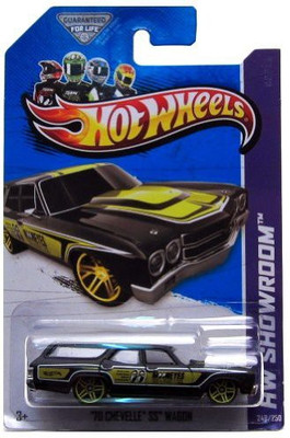 

Mattel Hot Wheels Hw Showroom 248/250 '70 Chevelle Ss Wagon(Black)