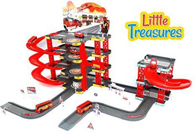 

Little Treasures Ultimate Fire Brigade Headquarters Toy(Multicolor)