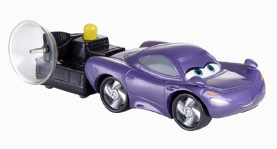 

Disney Cars 2 Agents Holley Shiftwell With Spy Gear Car Launcher(Purple)