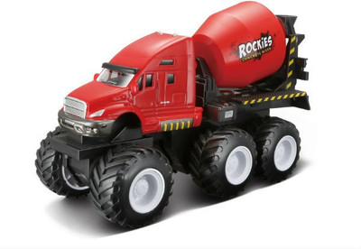 

Maisto Builder Zone Quarry Monsters Cement Mixer Red(Red)