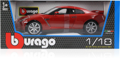 

Bburago Nissan GT-R(Red)