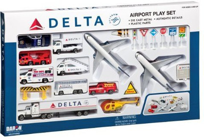 

Daron Delta 25Pc Airport Play Set(Multicolor)
