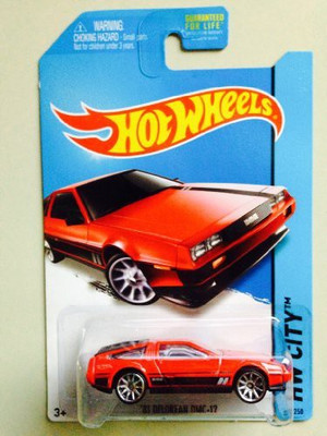 

Hot Wheels Hw City 33/250 Red '81 Delorean Dmc12(Red)