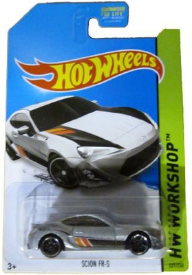 

Hot Wheels 2014 Hw Workshop Then And Now Silver Scion Frs 227/250(White)