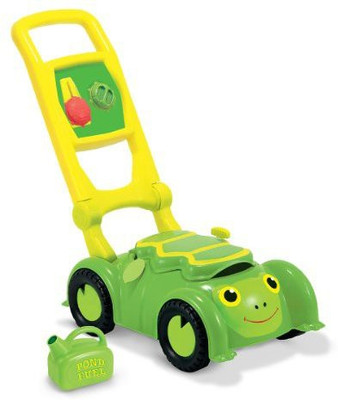 

Melissa & Doug Sunny Patch Tootle Turtle Mower(Green, Yellow)