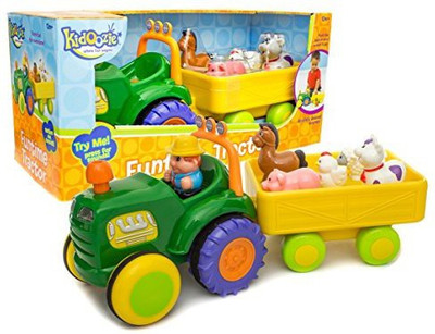 

I Play Kidoozie Funtime Tractor(Multicolor)