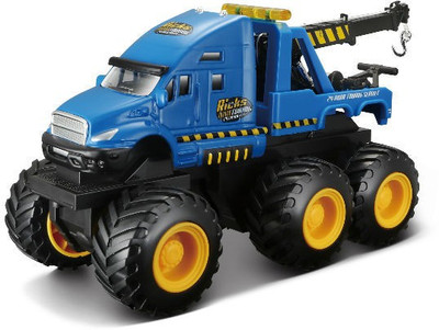 

Maisto Builder Zone Quarry Monsters Tow Truck(Blue)