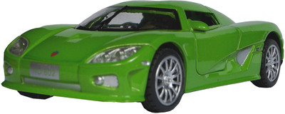 

Adraxx 1:28 Scale Die Cast Retro Concept Sports Car Toy Collector Model(Green)