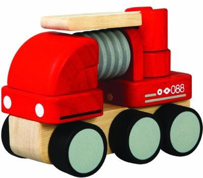 

Plan Toys Mini Fire Engine(Multicolor)