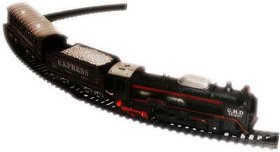 

Shop4everything Century express train set with 10 tracks ( Large )(Black)