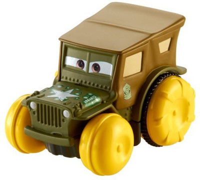 

Mattel disney/pixar cars hydro wheels sarge bath(Multicolor)