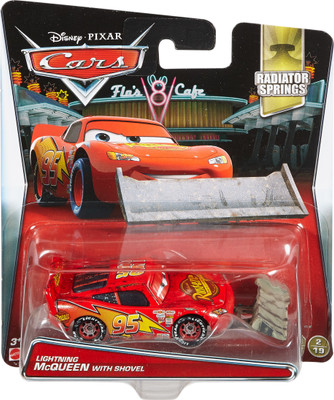

Disney Cars Lightning McQueen with Shovel(Multicolor)