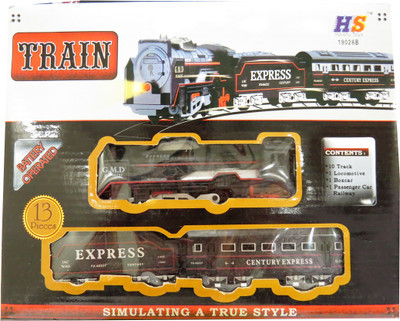

Shivalik Battery Operated Train Set 13 pcs(Black)