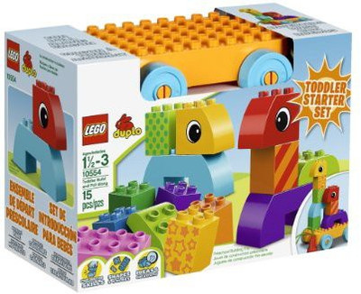 

Lego Duplo Creative Play Toddler Build And Pull Along 10554(Multicolor)