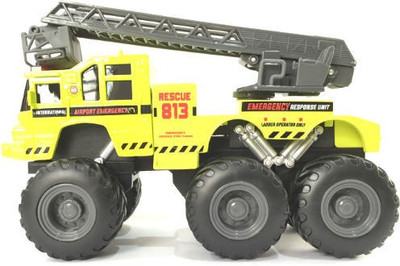 

Maisto Builder Zone Quarry Monsters Ladder Truck(Yellow)